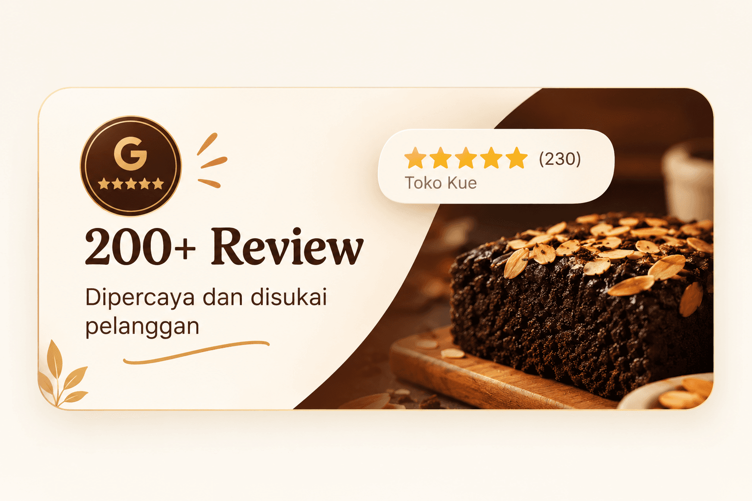 200+ Review Bintang 5 di Google. Ini adalah bukti cerita mereka yang sudah mencoba, puas, dan kembali order lagi karena rasanya benar-benar sesuai harapan.